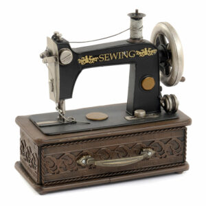 Macchina da cucire in latta