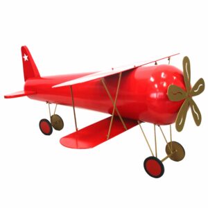 Aereo rosso e oro