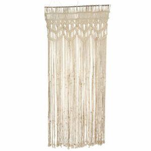 Alternative view of Tenda in macramè bianco crema