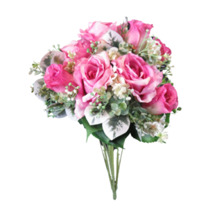 Mazzi fiori finti per cimitero