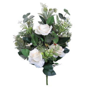 Mazzo frontale con rose