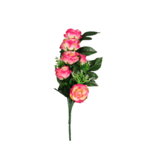 Alternative view of Mazzo frontale con rosa levico