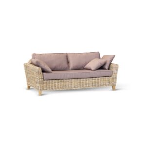 Divano Elba kubu grey 198 cm con cuscini