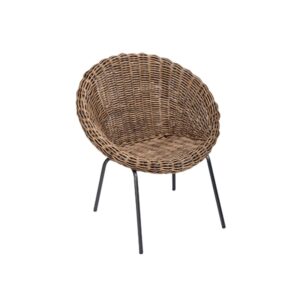 Poltrona in Giunco "Conchiglia"