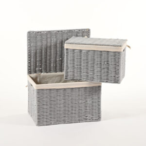 Serie 2 bauletti in cotone