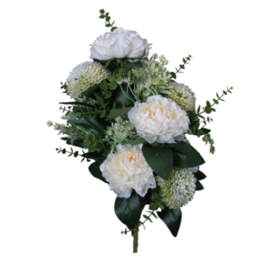 Mazzo di peonie finte